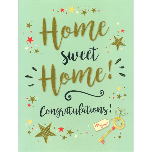 Picture of HOME SWEET HOME CONGRATULATIONS
